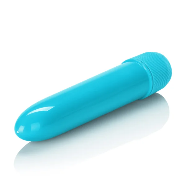 Mini Neon Multi-Speed Vibe 4.5 Inches - Blue — image 9 of 10