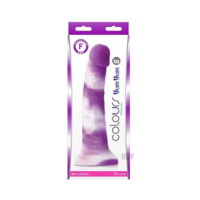 Colours Pleasures Yum Yum 8 Dildo Purple