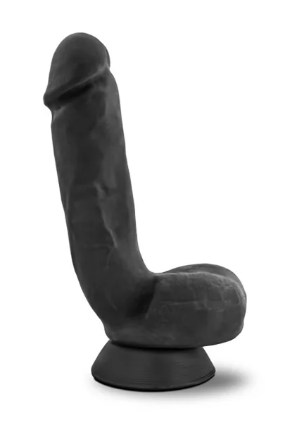 Au Naturel Bold Pound 8.5 Inch Sensa Feel Dual Density Dildo By Blush - Black