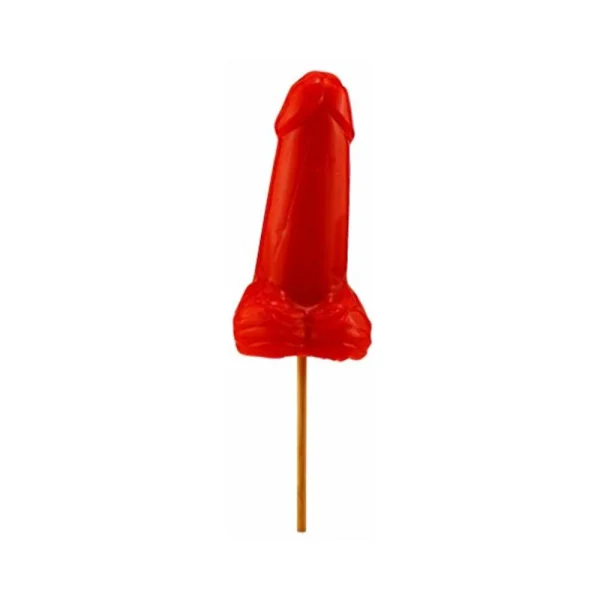 Jumbo Gummy Cock Pop - Strawberry