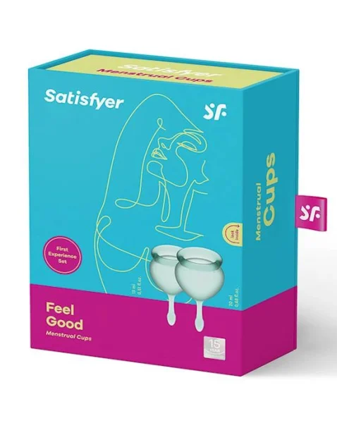 Satisfyer Feel Good Menstrual Cup - Green