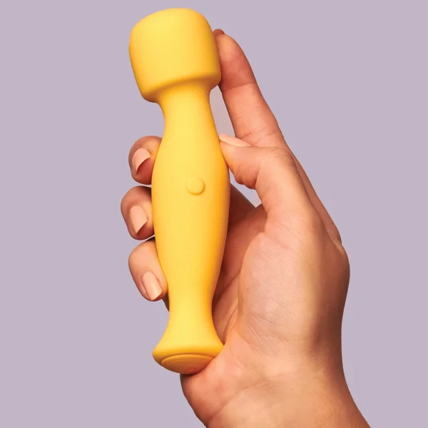 Goodful Wellness Plume Rechargeable Waterproof Silicone Mini Wand Vibrator