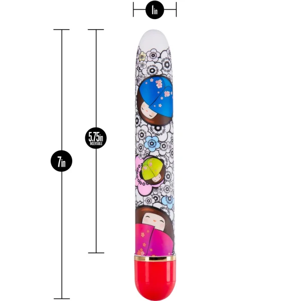 The Collection Play Flirty 10-Function Classic Vibrator By Blush - Red