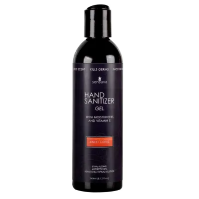 Sensuva Hand Sanitizer Gel Sweet Citrus 8 12 Fl Oz
