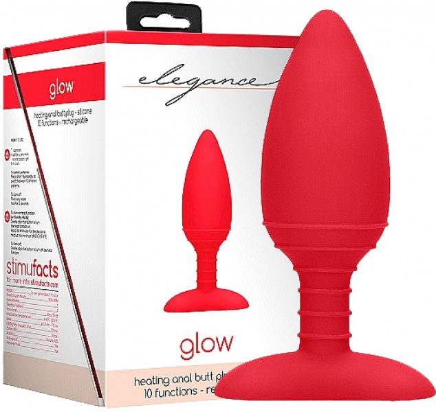 Heating Anal Butt Plug - Glow