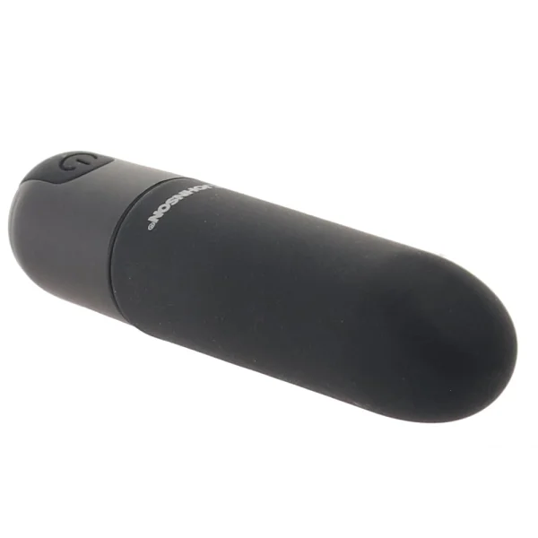 In A Bag Silicone Rechargeable Bullet Vibrator By Doc Johnson - Black