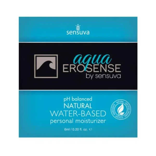 Sensuva Natural Water Based Personal Moisturizer Unscented Tub Of 100