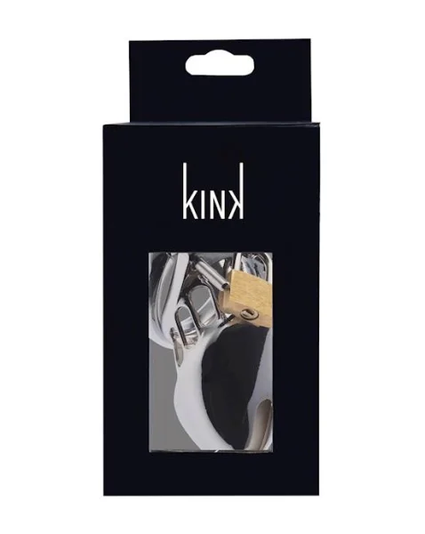 Kink Range Shield Chastity Cage - 45mm - Silver -  45mm