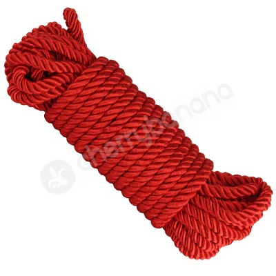 Cherry Banana Dare Red Bondage Rope Nylon 10m