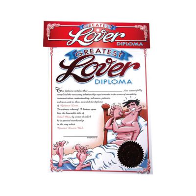 Greatest Lover Diploma male