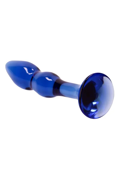 Slimline G-Spot Glass Dildo 8"