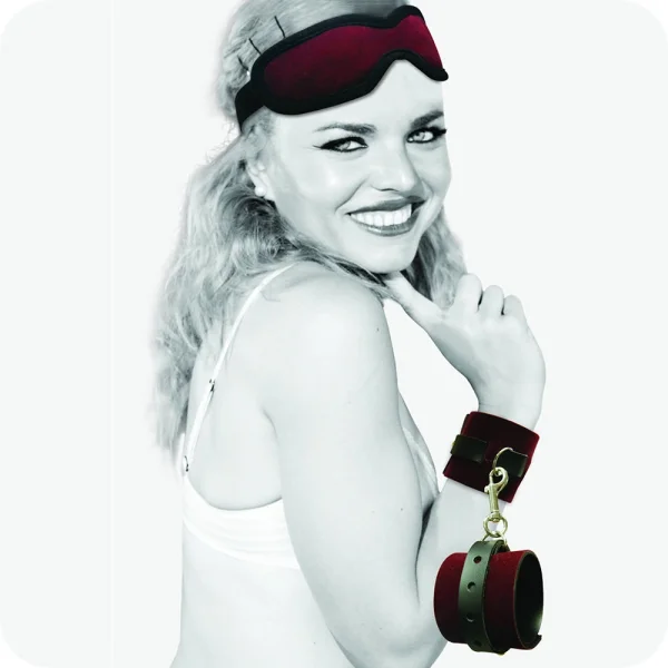 Sportsheets Enchanted Kit Bondage Cuffs and Blindfold Set
