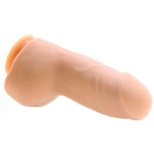 The D - Fat D - 8 Inch With Balls - Ultraskyn -  Vanilla