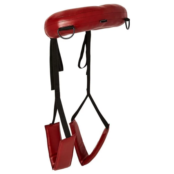 Saffron Red Bondage Thigh Sling