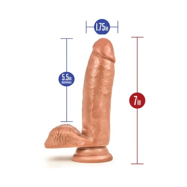 Manny The Fireman Latin Brown Dildo
