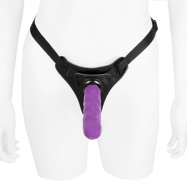 Bondara 2-in-1 10 Function Dildo and Strap-On Harness – 7 Inch — image 4 of 4