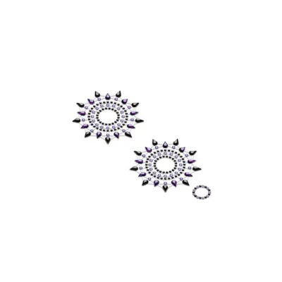 Petits Joujoux Gloria Body Jewelery Set Of 2 Purple Black Set Of 2