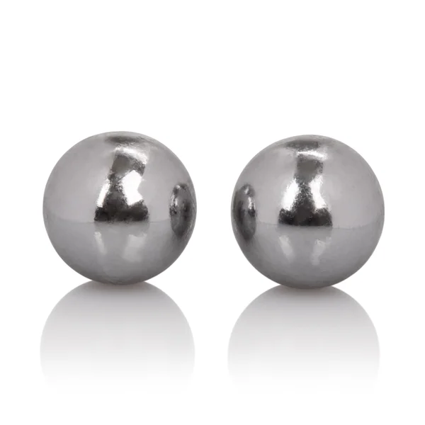 Weighted Orgasm Balls Metallic - Silver — image 13 of 16