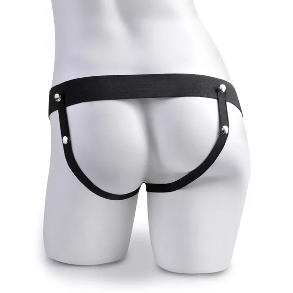 Fetish Fantasy Series 7" Hollow Rechargeable Strap-on With Remote - Tan — image 16 of 17