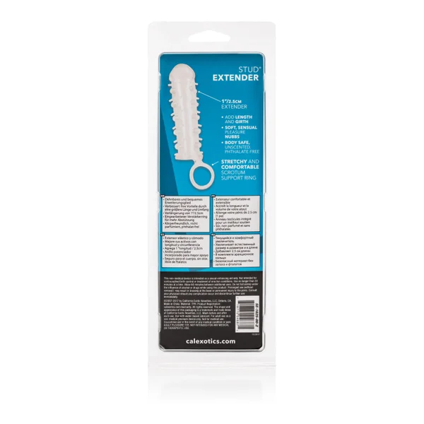 Stud Extender Clear With Supporting Ring — image 15 of 18
