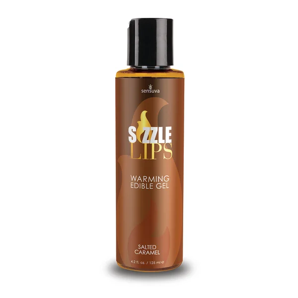 Sizzle Lips Warming Edible Gel - Salted Caramel - 4.2 Fl. Oz. - 125 ml — image 10 of 10