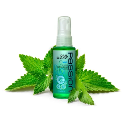 Oral Ectasy Mint Flavored Deep Throat Numbering Spray 2 Oz