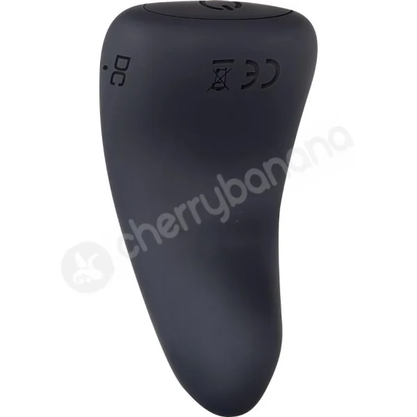 Evolved Hidden Pleasure Black Side Tie Panties With Clit Vibrator & Remote Control