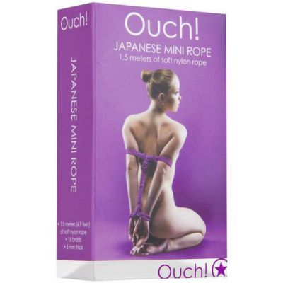 Japanese Mini Rope 1 5m Purple