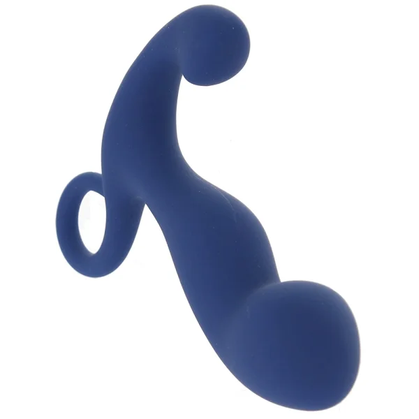 Viceroy Platinum Series Silicone Rechargeable Command Prostate Probe By CalExotics - Blue