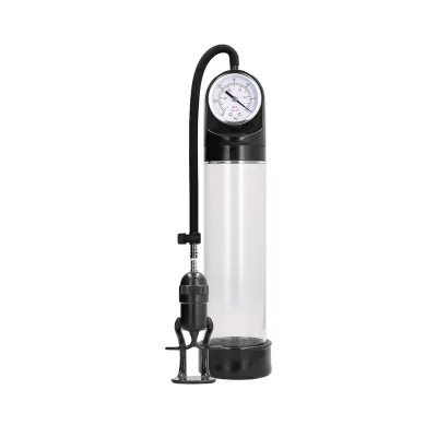 Deluxe Pump With Advanced PSI Gauge Transparent
