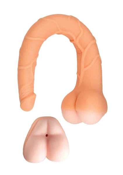 Real Cocks 14 Inch Masturbator and Dildo