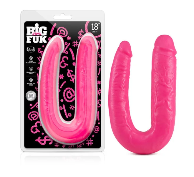 Big as Fuk - 18 Inch Double Headed Cock - Pink — image 19 of 19