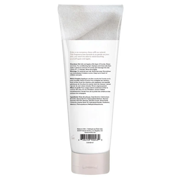 Coochy Shave Cream - Au Natural - 7.2 Oz — image 6 of 6