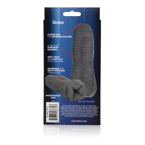 Apollo Reversible Closed End Stroker - Gray — image 14 of 16