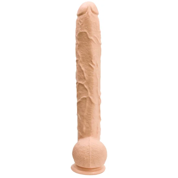 Dick Rambone Cock - 17 Inch - White - Bulk — image 6 of 7