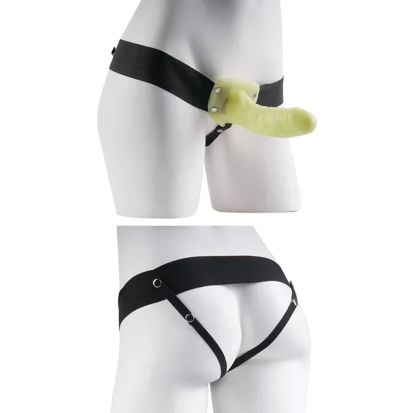 Fetish Fantasy Series for Him or Her Hollow Strap-on - Glow in the Dark — image 8 of 12
