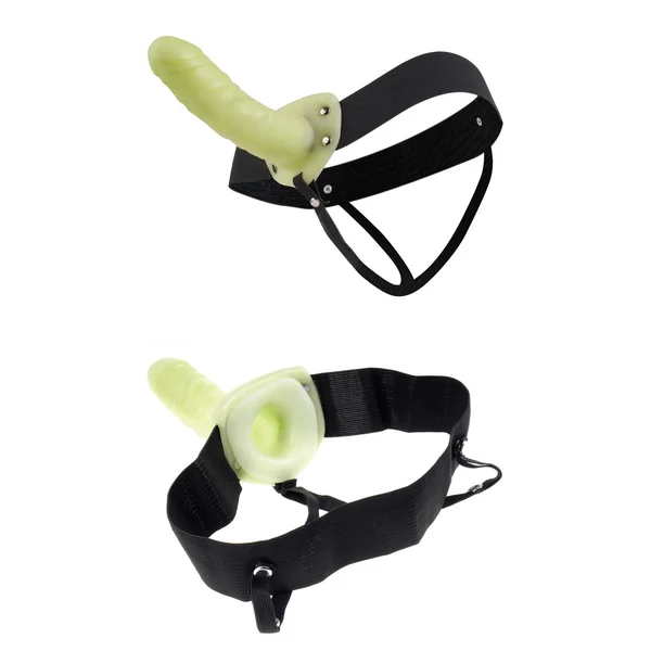 Fetish Fantasy Series for Him or Her Hollow Strap-on - Glow in the Dark — image 10 of 12
