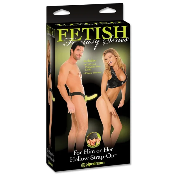 Fetish Fantasy Series for Him or Her Hollow Strap-on - Glow in the Dark — image 9 of 12