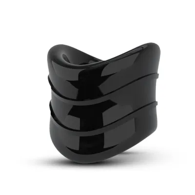 Stay Hard Beef Ball Stretcher Snug X Long 1 Inch Diameter Black