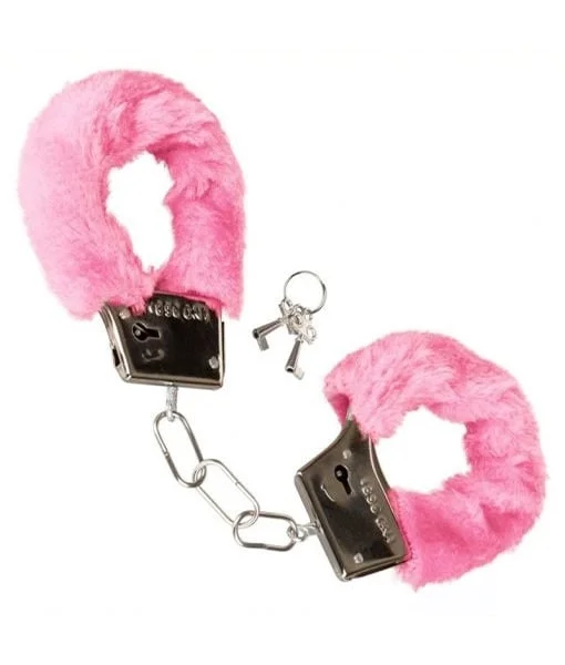 Playful Furry Cuffs - Pink