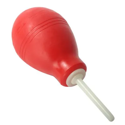 Clean Stream Enema Bulb Red
