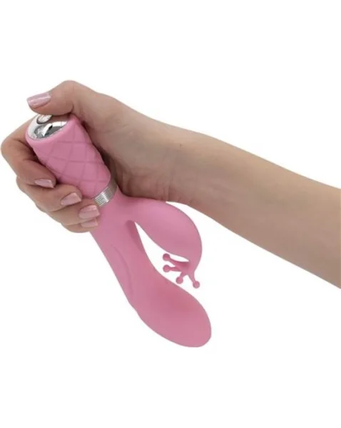 Pillow Talk Kinky Vibrator - Pink - 8.5 Inch