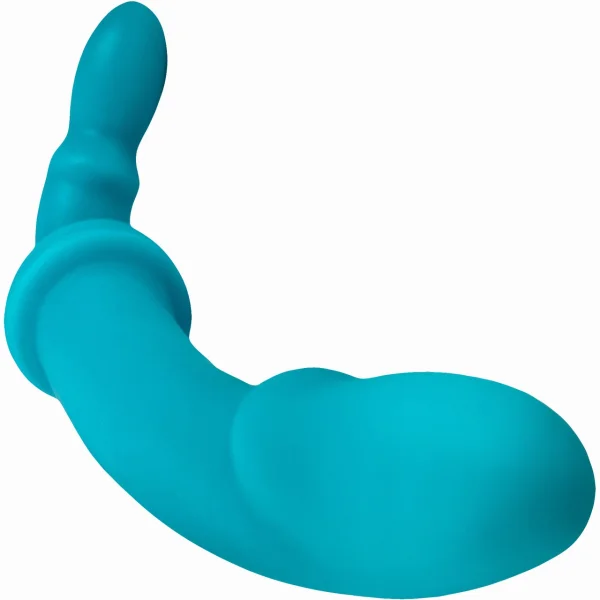 Olga Silicone Double Dildo by BS - Vintage Green