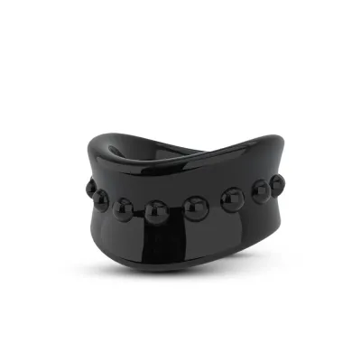 Stay Hard Beef Ball Stretcher 1 5 Inch Diameter Black