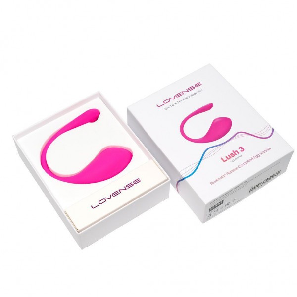 Lovense Lush 3 App Controlled Love Egg Vibrator