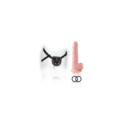 SX For You Harness Kit With Cock 7 inches Beige