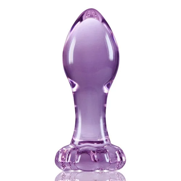 Crystal Flower Butt Plug