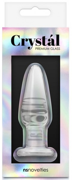 Small Glass Butt Plug