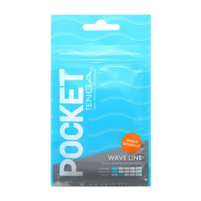 Pocket Tenga Wave Line Stroker