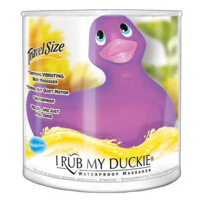 I Rub My Duckie Purple Travel Size